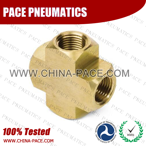 Cross Brass Pipe Fittings, Brass Threaded Fittings, Brass Hose Fittings,  Pneumatic Fittings, Brass Air Fittings, Hex Nipple, Hex Bushing, Coupling, Forged Fittings